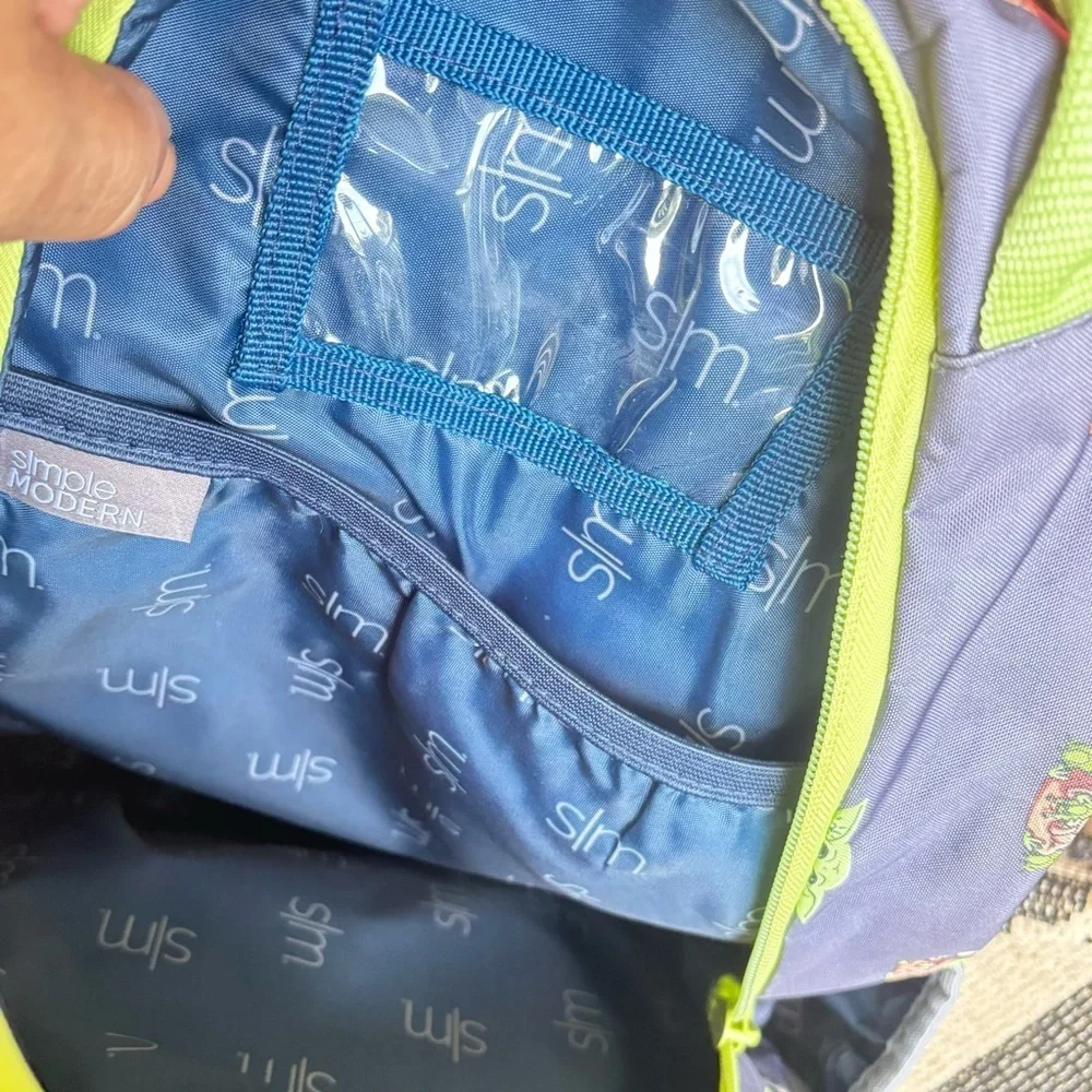 Simple Modern brand backpack featuring a Star Wars: The Mandalorian 